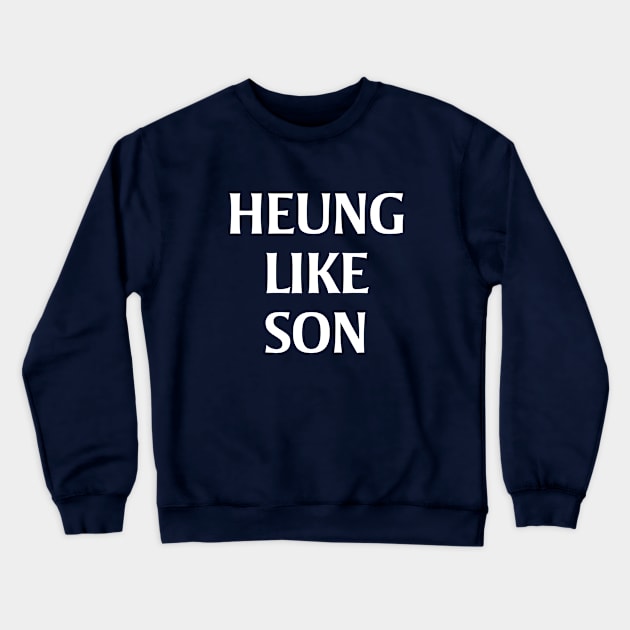 Heung Like Son 2 - Navy Crewneck Sweatshirt by KFig21